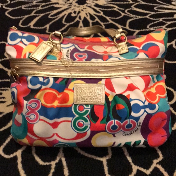 Coach Handbags - Coach Poppy Tote Bag